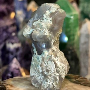 💥SALE💥 Moss Agate Female Body Carving!